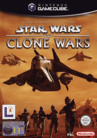 Star Wars Clone Wars JP Gamecube  box art